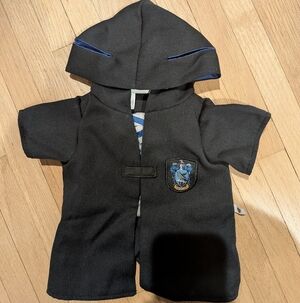 Build a Bear Harry Potter Ravenclaw Black Hooded Robe with Crest